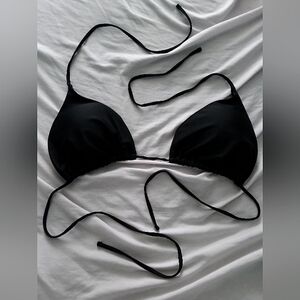 Black Triangle Bikini Top